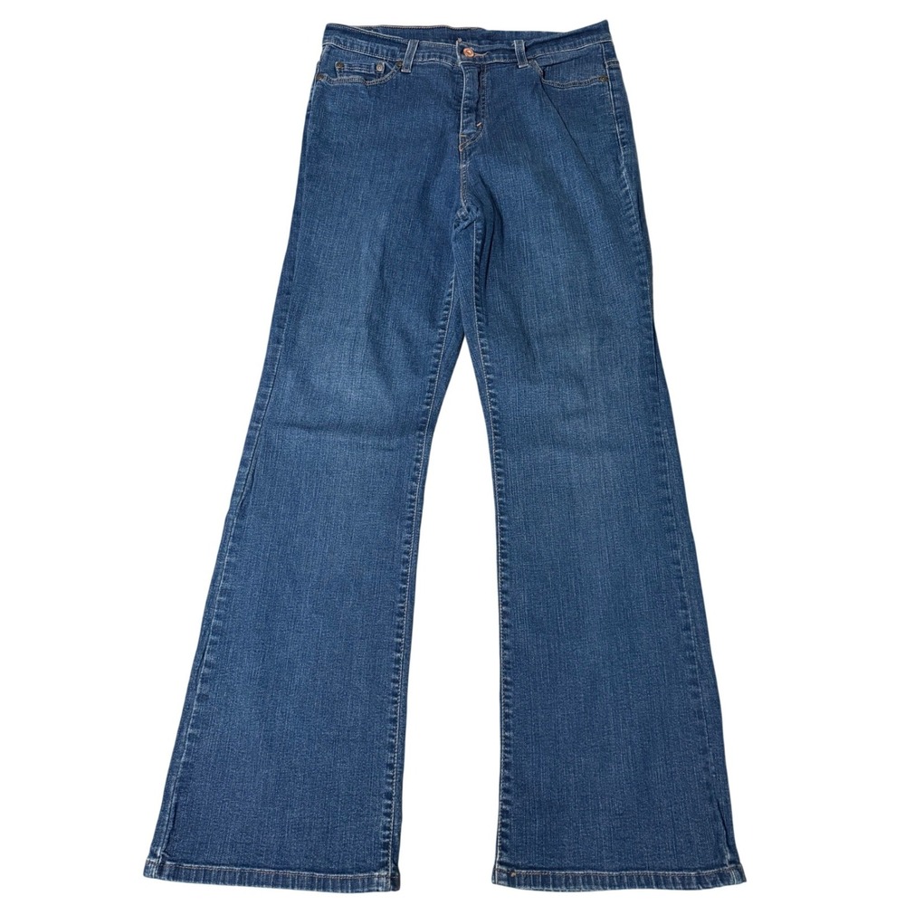 Levis 515 Bootcut Jeans Womens 12M Medium Wash Blue Denim Stretch Pants